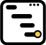 Gantt Chart Icon (Yellow)