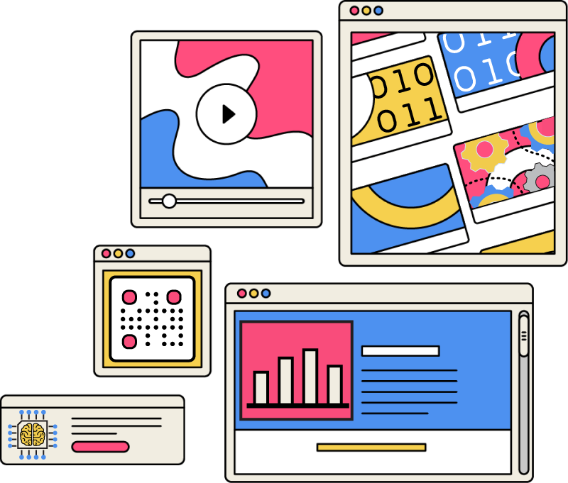 Technology Dashboards and Websites Icon